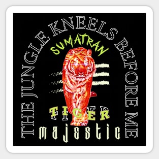 Sumatran Tiger Sticker